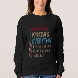 Funny Shirt Bompa Know Everything - Grandpa Gift