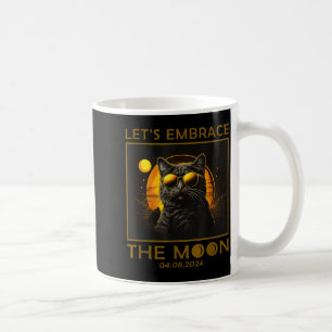 Funny Shirt Cat Total Solar Eclipse Embrace Coffee Mug
