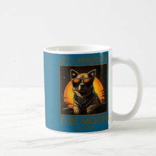 Funny Shirt Dog Total Solar Eclipse Embrace Coffee Mug