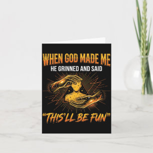 Funny Shirt Men Women Sarcastic Saying Christian Card