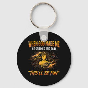 Funny Shirt Men Women Sarcastic Saying Christian Key Ring