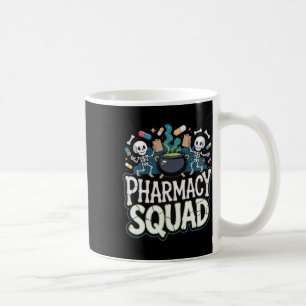 Funny Shirt Pills Pharmacy Pharmacist Squad Hallow Coffee Mug