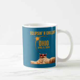 Funny Shirt Solar Eclipse Total April Ohio Coffee Mug