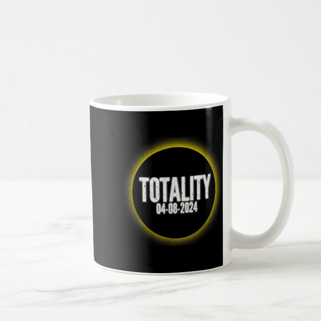 Funny Shirt Total Solar Eclipse Astronomy Coffee Mug (Right)