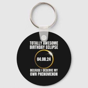 Funny Shirt Totality Birthday Eclipse Total Solar Key Ring