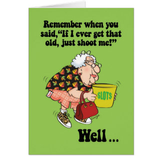 Funny Old Lady Birthday Cards &amp; Invitations | Zazzle.com.au