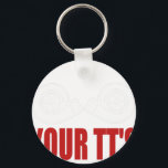 Funny Show Me Your TT's Key Ring<br><div class="desc">A stylish keychain featuring a vintage classic car design. A perfect accessory for car lovers and collectors. Great for everyday use or as a small and thoughtful gift for classic car enthusiasts.</div>