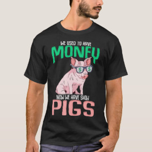 Funny Show Pigs County Fair Hogs Pigs Premium T-Shirt