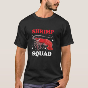 Funny Shrimp Squad Shrimply The Best Funny Shrimp T-Shirt