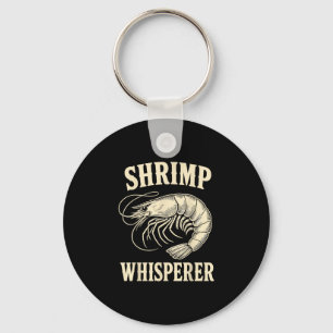 Funny shrimping cajun seafood cook shrimps key ring
