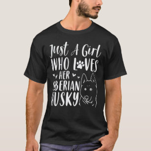 Funny Siberian Husky Mum Apparel - Dog Design T-Shirt