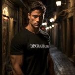 Funny Sicilian Saying Disgraziato black T-Shirt<br><div class="desc">Embrace a touch of Sicilian-Italian humour with our "Disgraziato" t-shirt. This witty tee features the word "Disgraziato" in a white, distressed font set against a rich blackc background. While its literal translation is "disgraceful" (male), in practice, it's playfully used to refer to a troublemaker or even a bit of a...</div>