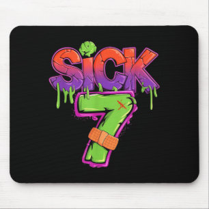 Funny Sick Seven 67 Funny Meme Sick Of 7 Mouse Pad