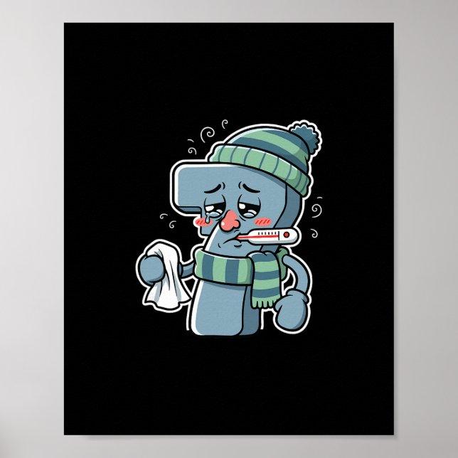 Funny Sick Seven Costume 7  Poster (Front)