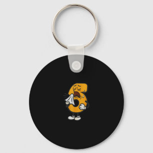 Funny Sick Six Halloween 67 Design For Men And Wom Key Ring