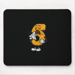 Funny Sick Six Halloween 67 Design For Men And Wom Mouse Pad