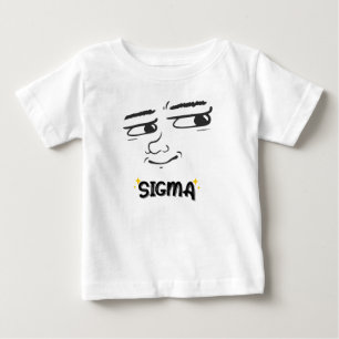  Funny Sigma Face – Alpha Mindset with a Twist Baby T-Shirt