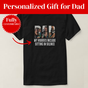 Funny Silence Lover Dad Gift T-Shirt