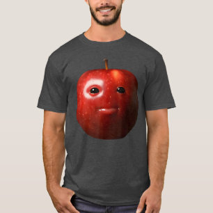 Funny Silly AI Apple Gen Z Meme Brainrot Humor Fru T-Shirt