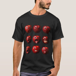 Funny Silly Ai Apple Gen Z Meme Brainrot Humour Fr T-Shirt
