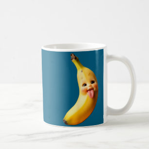 Funny Silly Ai Banana Gen Z Meme Brainrot Humor To Coffee Mug