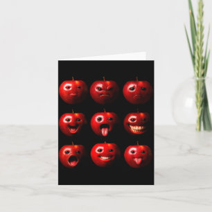 Funny Silly Ai Gen Z Meme Brainrot Humor Fruit Lov Card