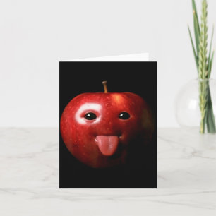 Funny Silly Ai Gen Z Meme Brainrot Humour Tongue O Card