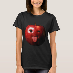 Funny Silly Ai Gen Z Meme Brainrot Humour Tongue O T-Shirt