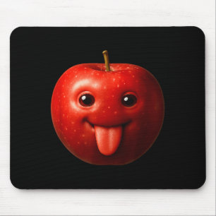 Funny Silly Gen Z Meme Brainrot Humor Tongue Out Mouse Pad