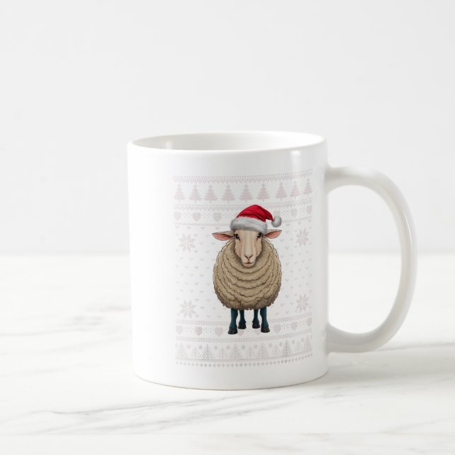 Funny Silly Goose On The Loose Christmas Cute Merr Coffee Mug (Right)