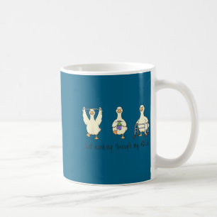 Funny silly goose ot occupational therapist back t coffee mug