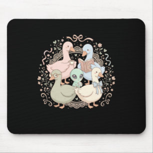 Funny Silly Goose Teacher Club Teacher Mouse Pad