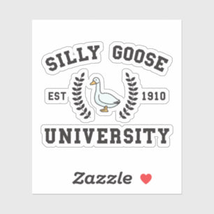 Funny Silly Goose university 