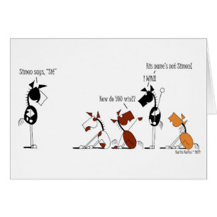 Funny Simon Says Cartoon