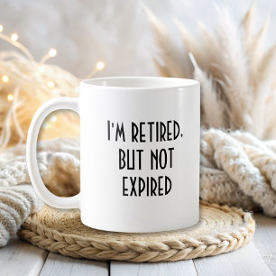 funny simple retirement  coffee mug