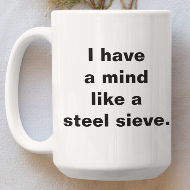 Funny Simple Typography Sarcastic Two-Tone Coffee Mug (Creator Uploaded)
