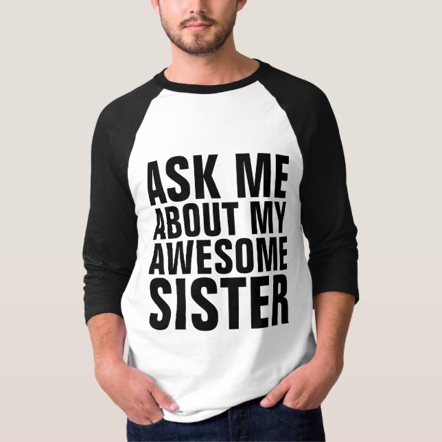 Funny sister brother T-Shirts (Front)