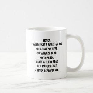 Funny Sister Gift Mug