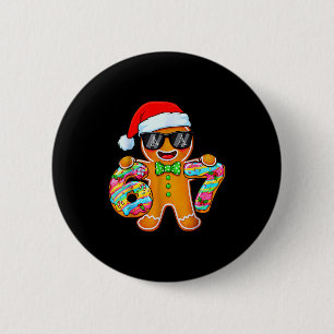 Funny Six Seven 67 Gingerbread Christmas Boys Xmas 6 Cm Round Badge
