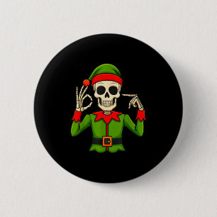 Funny Six Seven 67 Meme 6 7 Christmas Elf Hand Boy Cm Round Badge
