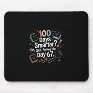 Funny Six Seven 67 Meme For 100th Day Of School Ki Mouse Pad