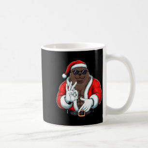 Funny Six Seven 67 Meme Seal Christmas Men Boys Te Coffee Mug
