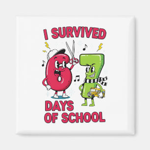 Funny Six Seven 67 School Meme Numbers Teacher Stu Magnet