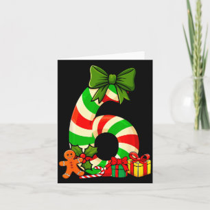 Funny Six Seven 6 7 Meme Couple Christmas For Men Card
