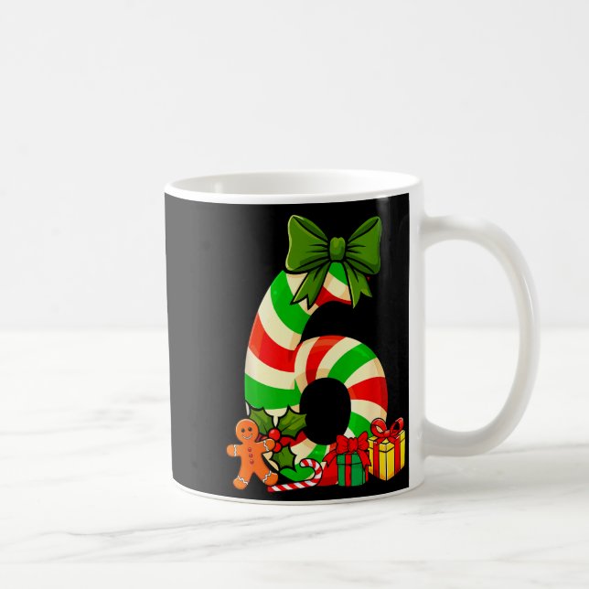 Funny Six Seven 6 7 Meme Couple Christmas For Men  Coffee Mug (Right)