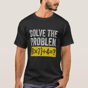 Funny Six Seven 6 7 Meme Elementary Math Teacher T-Shirt