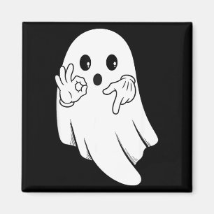Funny six seven 6 7 meme gen alpha slang halloween magnet