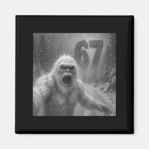 Funny Six Seven 6 7 Meme Gen Z Alpha Slang Yeti Se Magnet