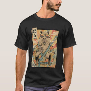 Funny Six Seven Bruh Capybara Japanese Meme Boys G T-Shirt