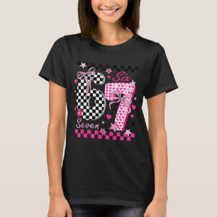Funny Six Seven Coquette 6 7 Meme Men Women Valent T-Shirt